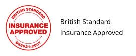 British Standard BSI Insurance Approved Logo