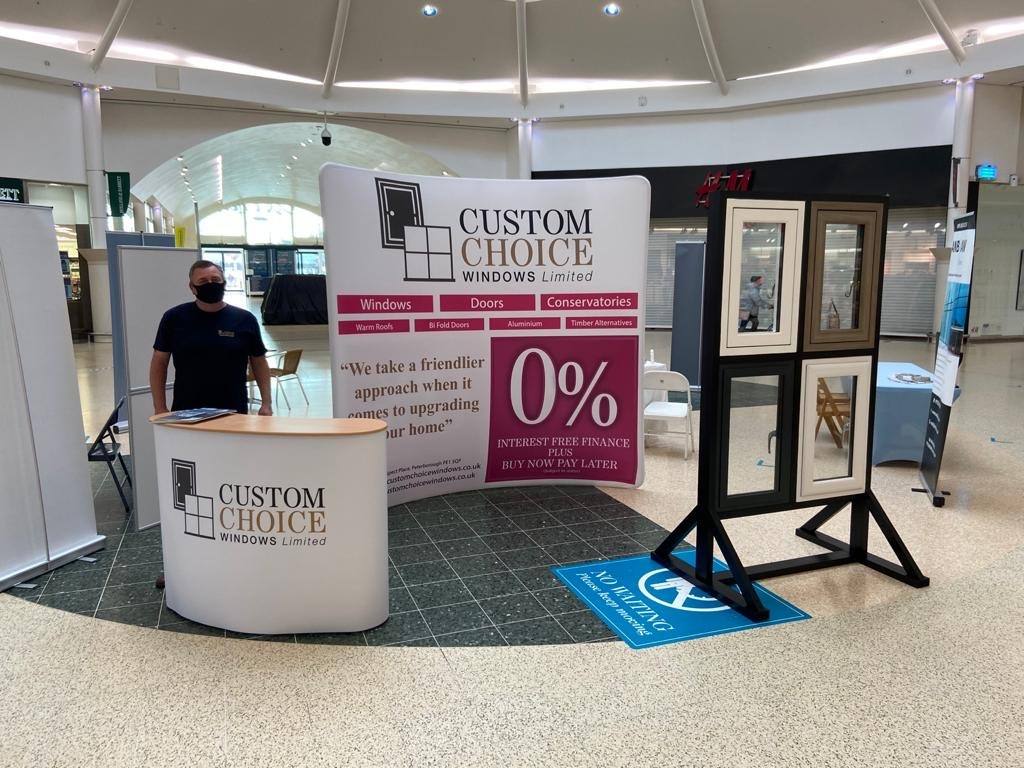 Custom Choice Windows Exhibition Stand