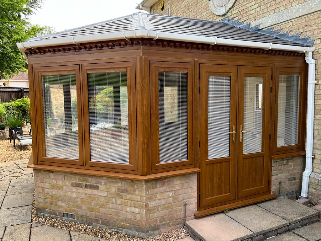image of conservatory with doors