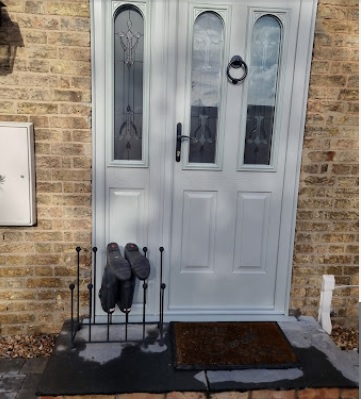 Kat front door